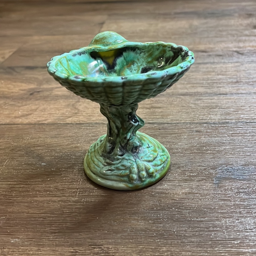 Hand made shell pottery